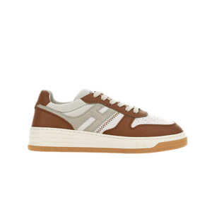 Hogan - H630 sneaker cognac ecru - online bestellen & kopen