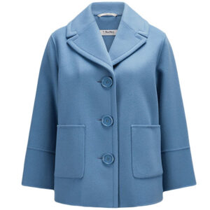 Max Mara - Windsor wool jacket light blue - online bestellen en kopen