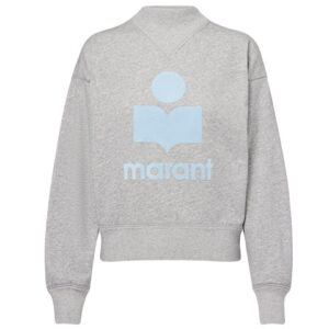 Marant Etoile - Moby sweater grey/ice blue online bestellen en kopen
