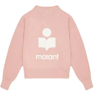 Marant Etoile - moby sweater light pink/ecru - online bestellen en kopen