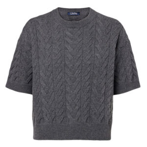 Max Mara -Dominus knitted wool sweater medium grey - online bestellen en kopen