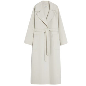 Max Mara - Doris robe coat ivory - online bestellen en kopen